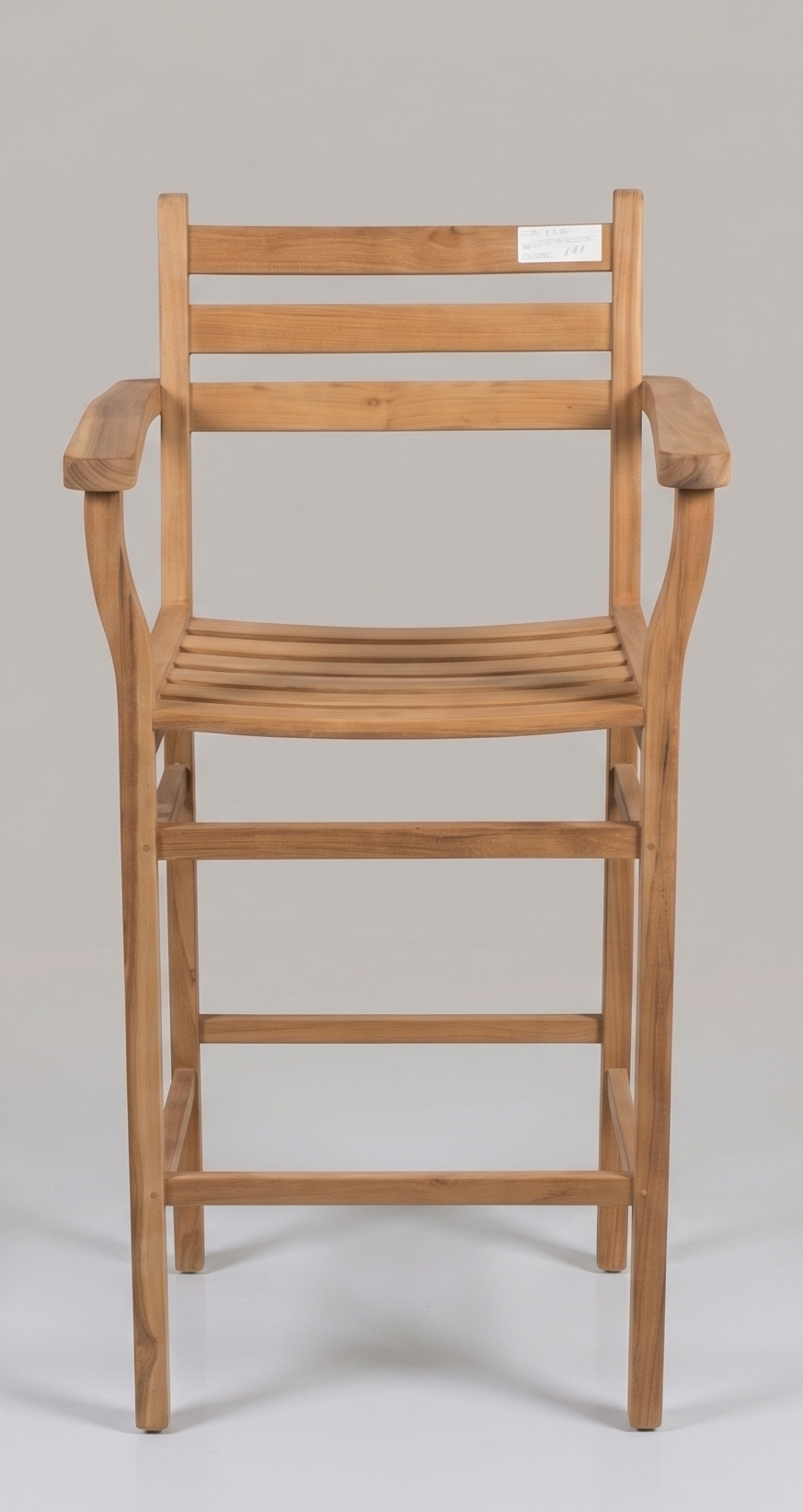 Teak Barkruk 19